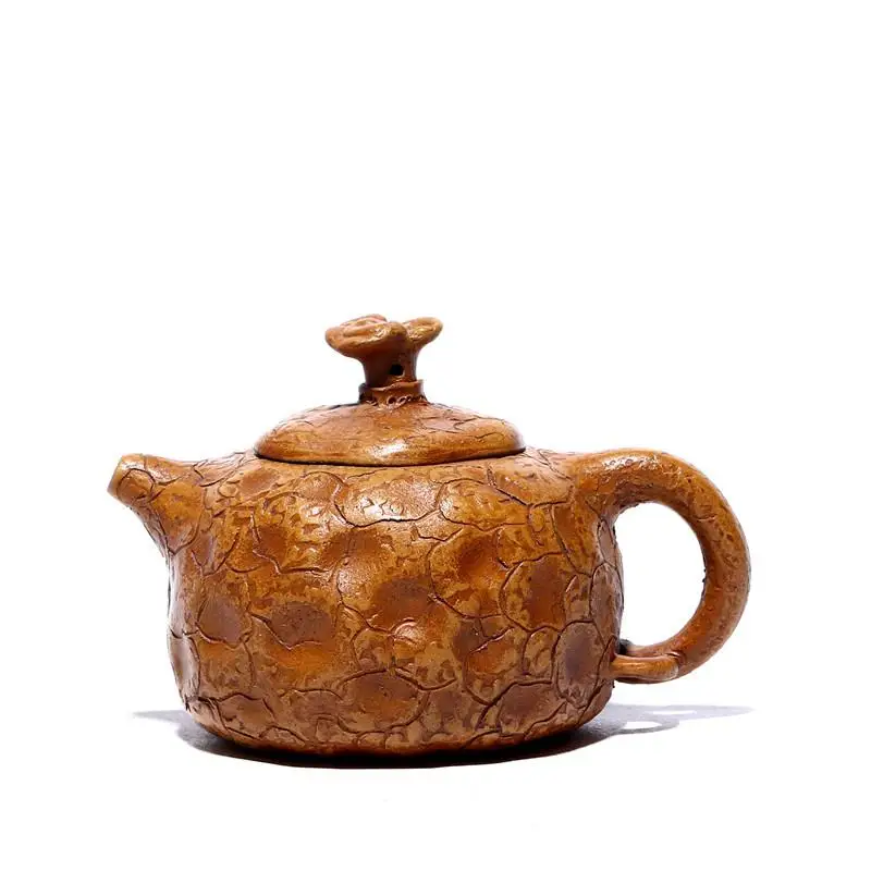 

100ML yixing tea pot purple clay xi shi zisha teapot ore chinese kung fu kettle