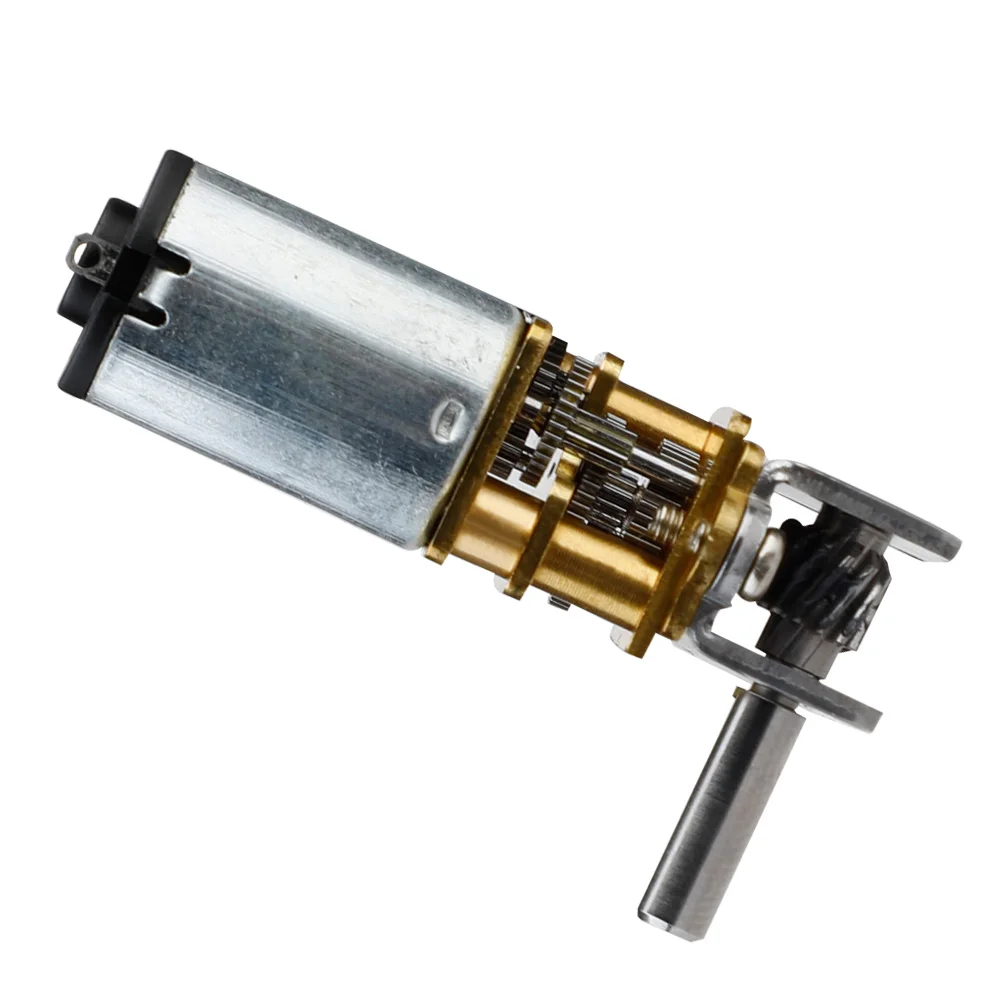 

36 * 10 * 17 mm GW12GA-4 Worm Gear Motor 6V 4RPM With Self-Locking Function Dimensions