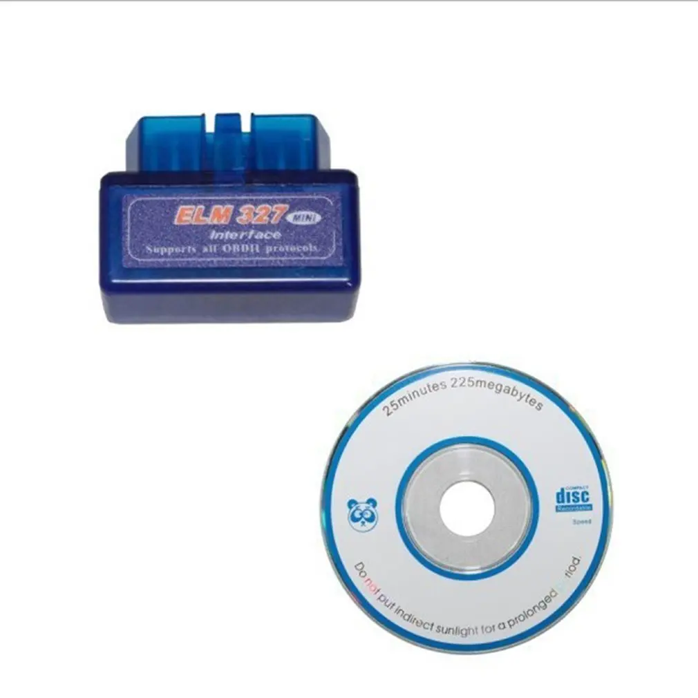 Супер Мини ELM327 V2.1 интерфейс код ридер OBD2 автомобиля диагностический инструмент