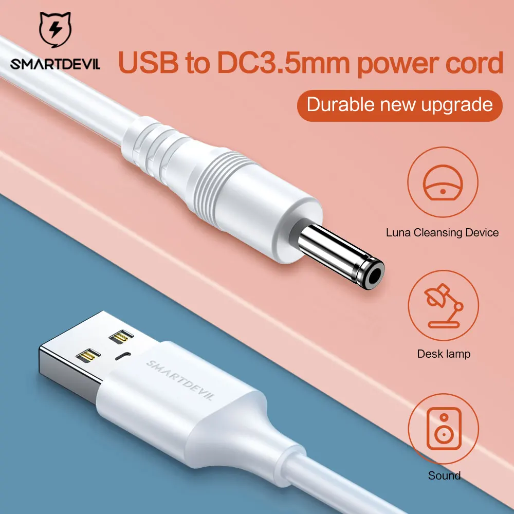 SmartDevil USB переменного тока в постоянный 3 5 мм Мощность кабель для передачи данных