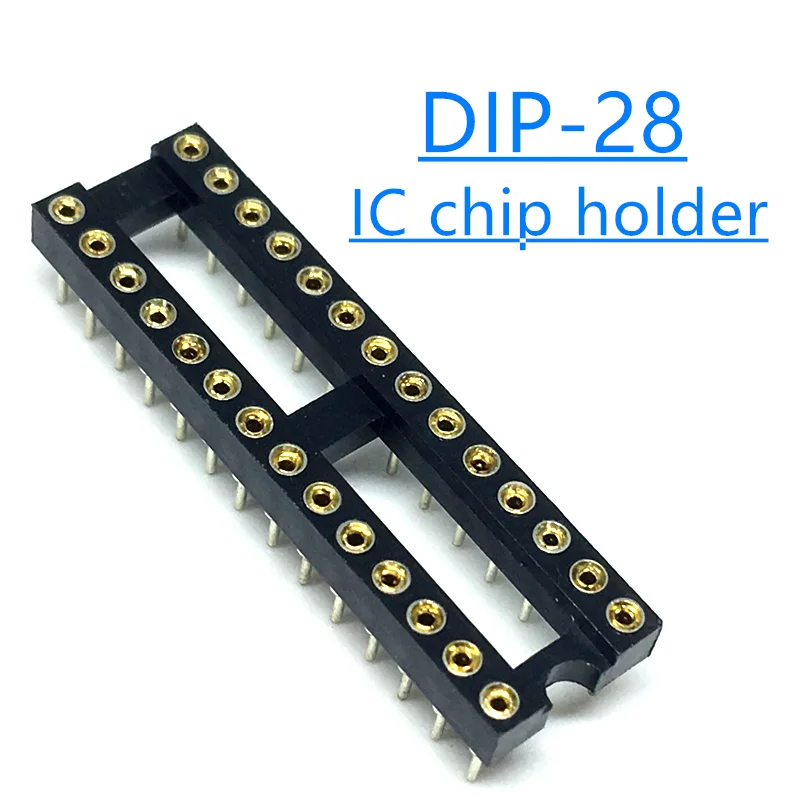 10 шт./лот IC conectores DIP6 DIP8 DIP14 DIP16 DIP18 DIP20 DIP24 DIP28 DIP40 сосны коннектора круглое отверстие