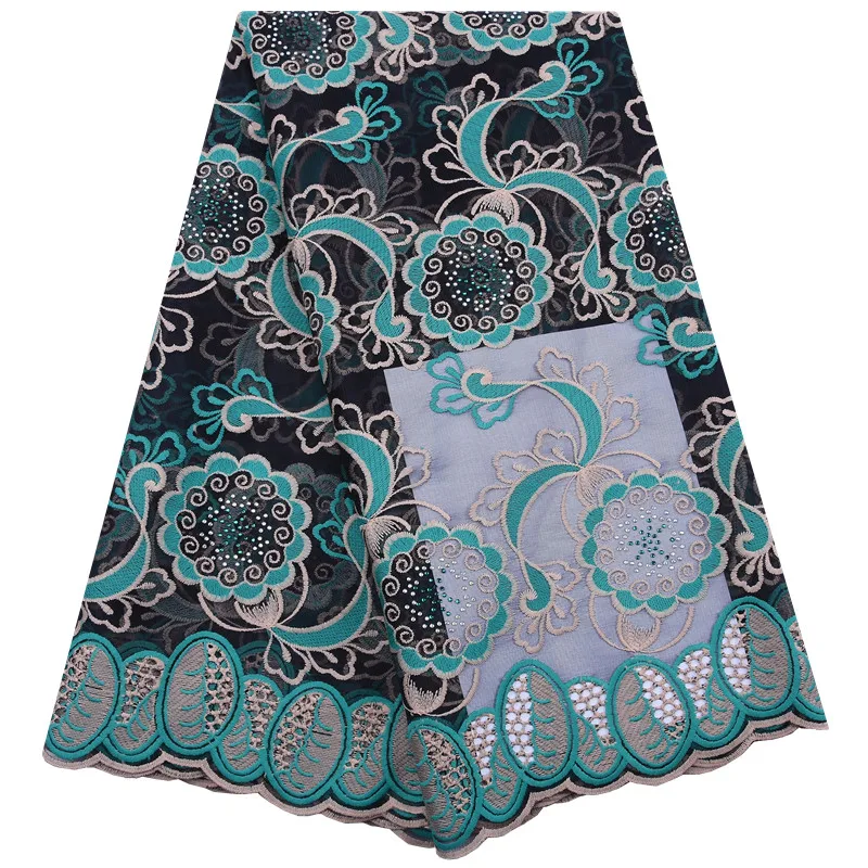 Африканская новейшая кружевная ткань фуксия нигерийская молочная шелковая с