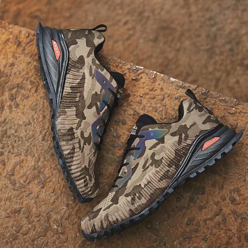 

Plus Size 49 50 Hiking Shoes Men Comfortable Breathable Anti-skid Sneakers Outdoor Army Camping Climbing Trekking Sports Shoes