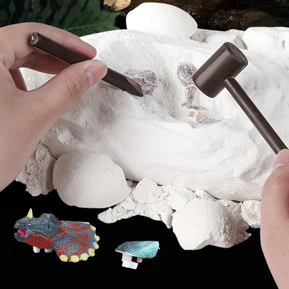 Игрушечный динозавр DIY научный тираннозавр Скелет драгоценный камень модель| |