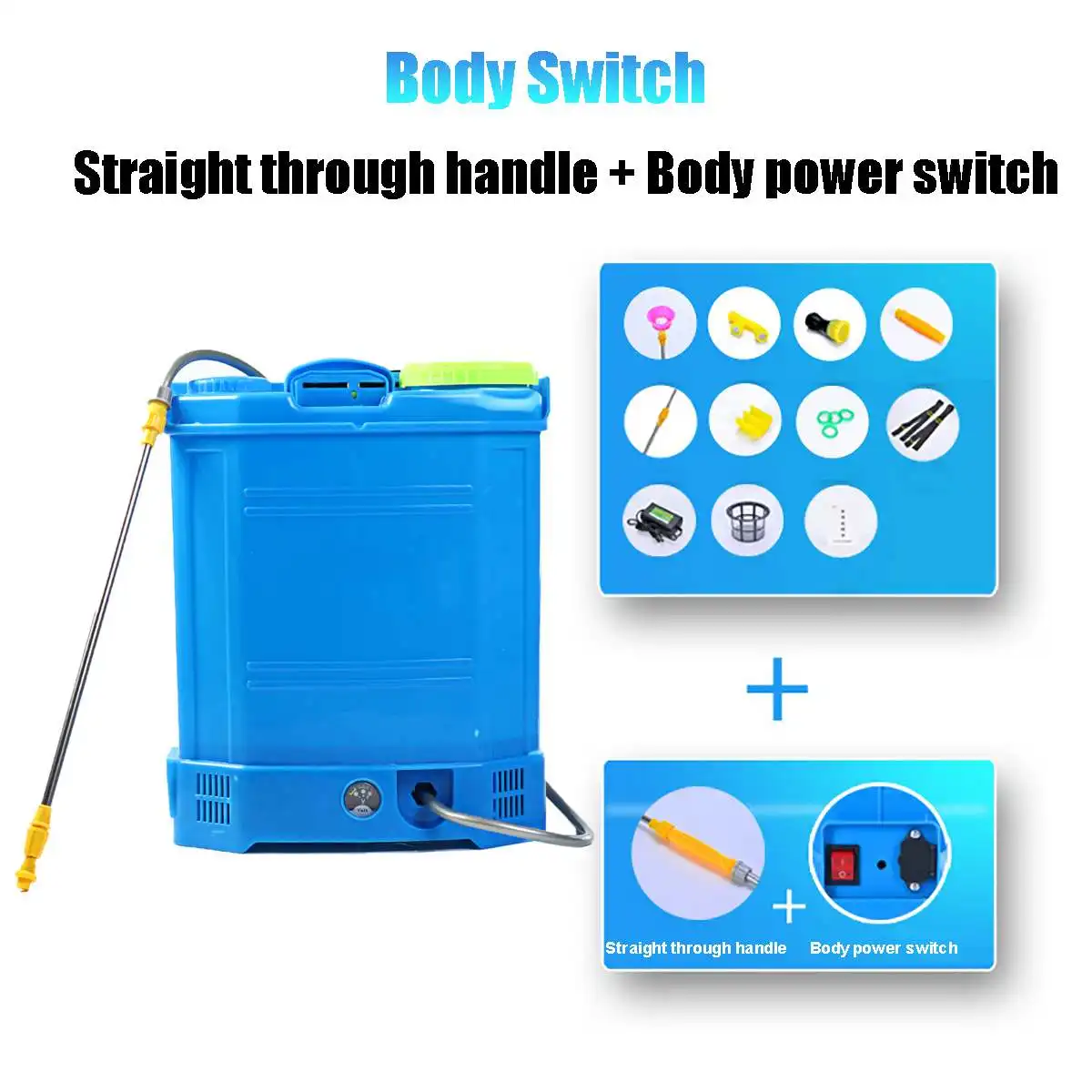 Портативный Электрический распылитель ULV с аккумулятором 20 л ультрамощная