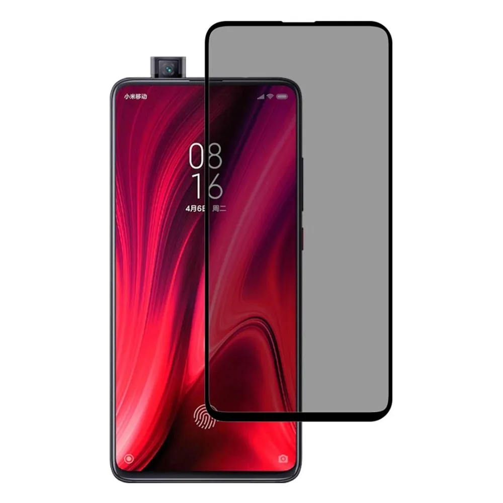 9H 5D конфиденциальности черное закаленное стекло для Xiaomi Redmi K20 анти-шпионский протектор экрана для Redmi K20 Pro Антибликовая защитная пленка