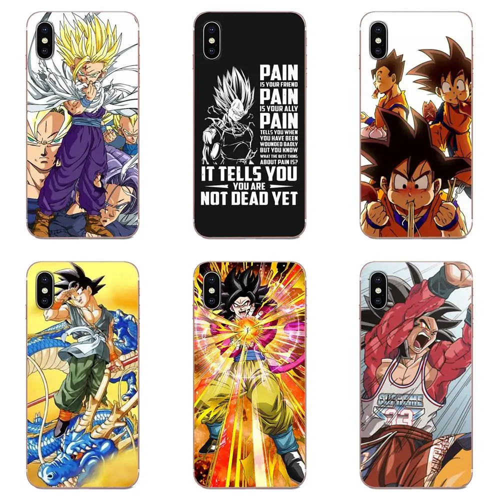 Термополиуретановый чехол с принтом Супер Saiyan Dragon Ball Z Goku для Huawei Honor Mate 7 7A 8 9 10 20 V8