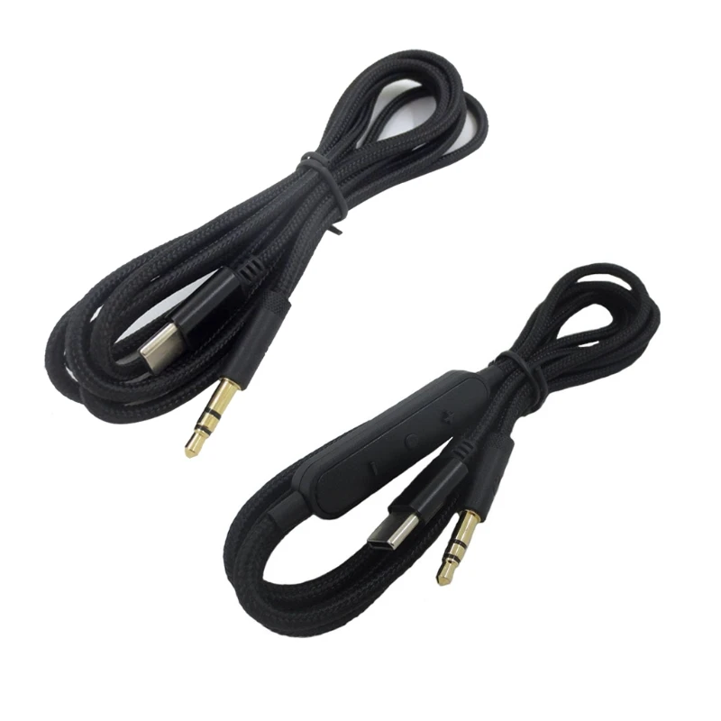 

Game Headphone Cable Headset Cable for WH-1000XM2 H800 MDR-10R H900N 1000XM3 MDRZ1000 USB C to 3.5mm Cable T21B