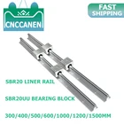 Набор линейных направляющих SBR20, 200-1500 мм, 20 мм, с ЧПУ