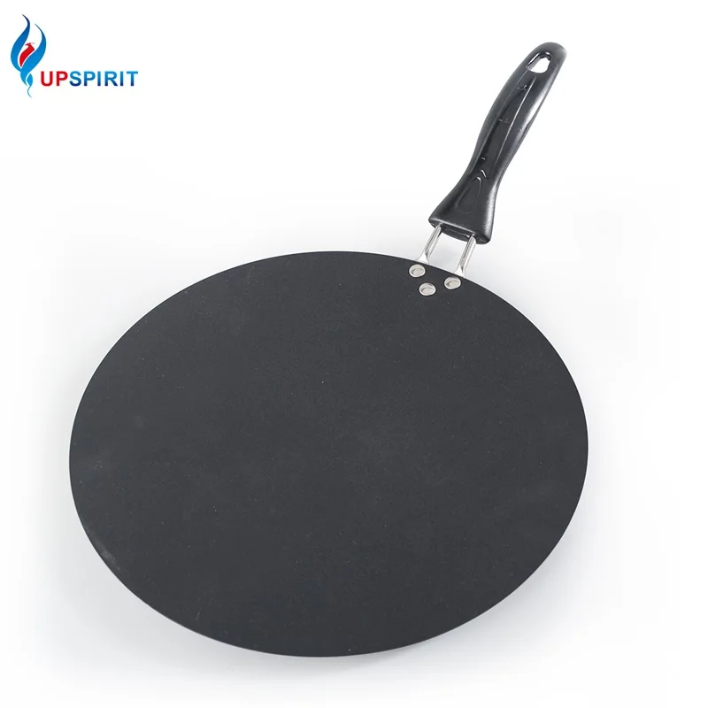

Upspirit 30cm Iron Round Griddle Non-stick Crepe Pan for Pancake Egg Omelette Frying Gas Induction Cooker Cookware Kitchen Tools