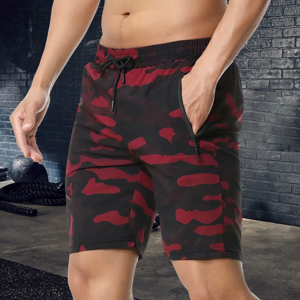 Men's Shorts Summer Running Shorts Men's Sports Jogging Fitness Shorts Quick-Drying Men's Gym Sports Shorts