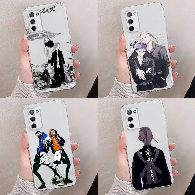 

Tokyo Revengers manjiro sano Phone Case Transparent For oppo RENO A 1 2 3 4 5 7 8 Z 2Z SE ACE PRO moible bag