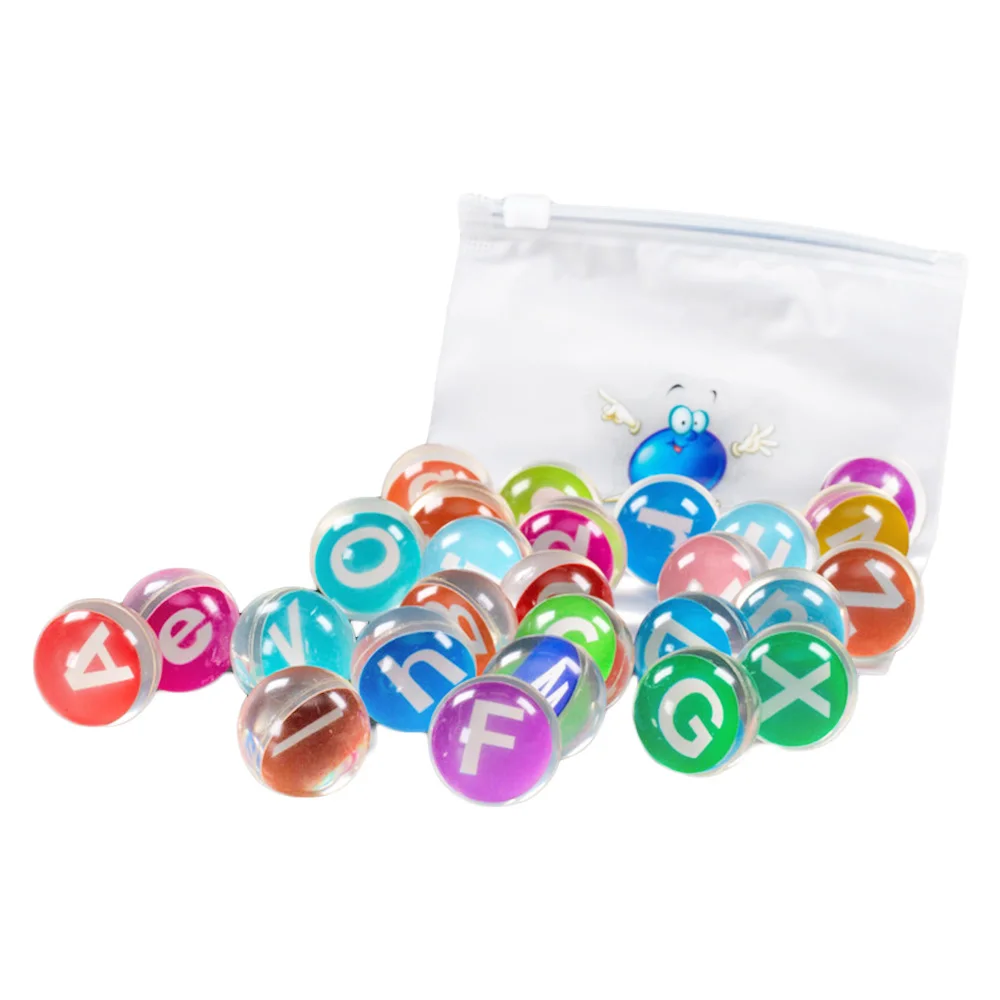26 шт. игрушечный мяч с надписью на английском языке смешанный надувной мраморный