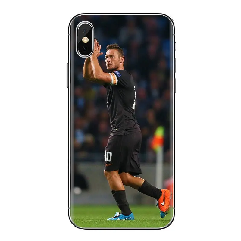 Francesco Totti Football Soccer Star Soft Silicone Case For Xiaomi Redmi 4 3 3S Pro Mi3 Mi4 Mi4i Mi4C Mi5 Mi5S Mi Max Note 2 |