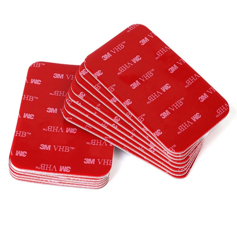 20 шт. 3 м квадратная Прозрачная Акриловая Двухсторонняя прочная клейкая лента