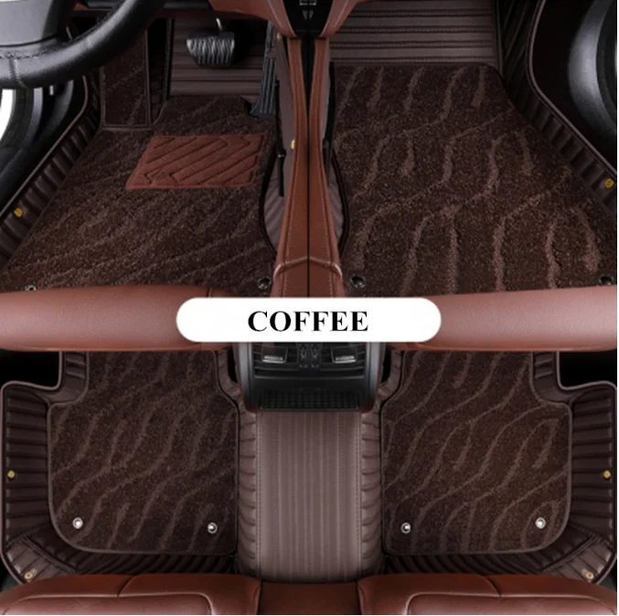

Custom special car floor mats for Lexus LX 450d 5 seats 2020 durable double layers car carpets for LX450d 2019-2015