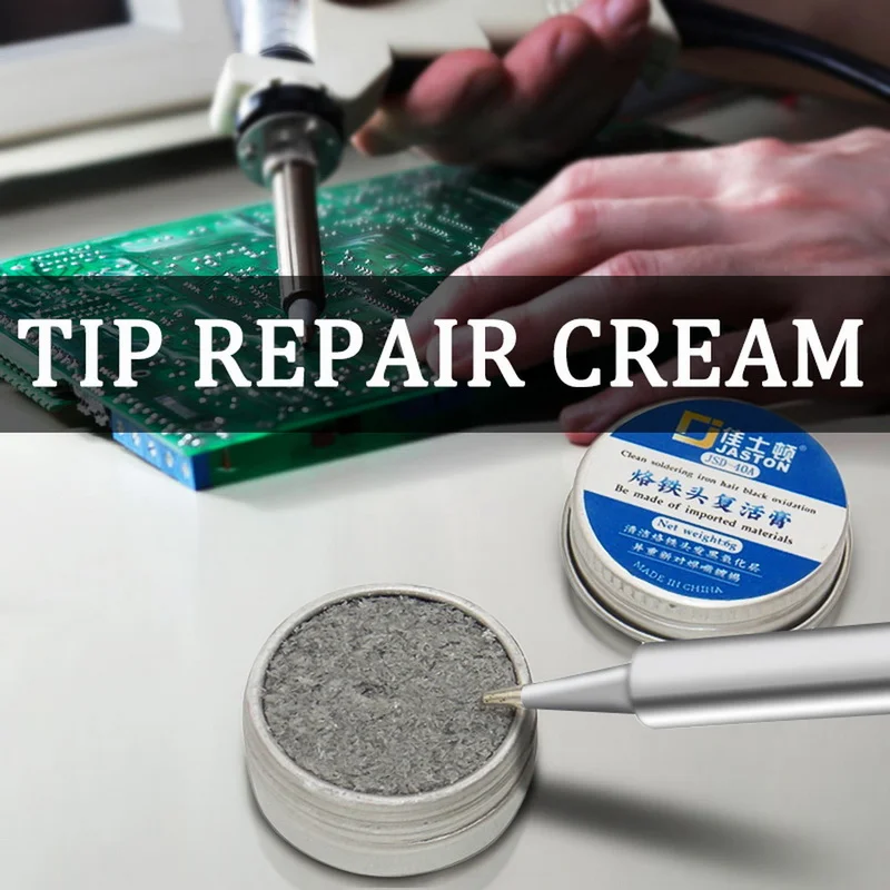 

Lead Free Soldering Iron Tip Tinner and Cleaner Compound Tip Cleaning Paste soldering Products Paste Flux Refresher