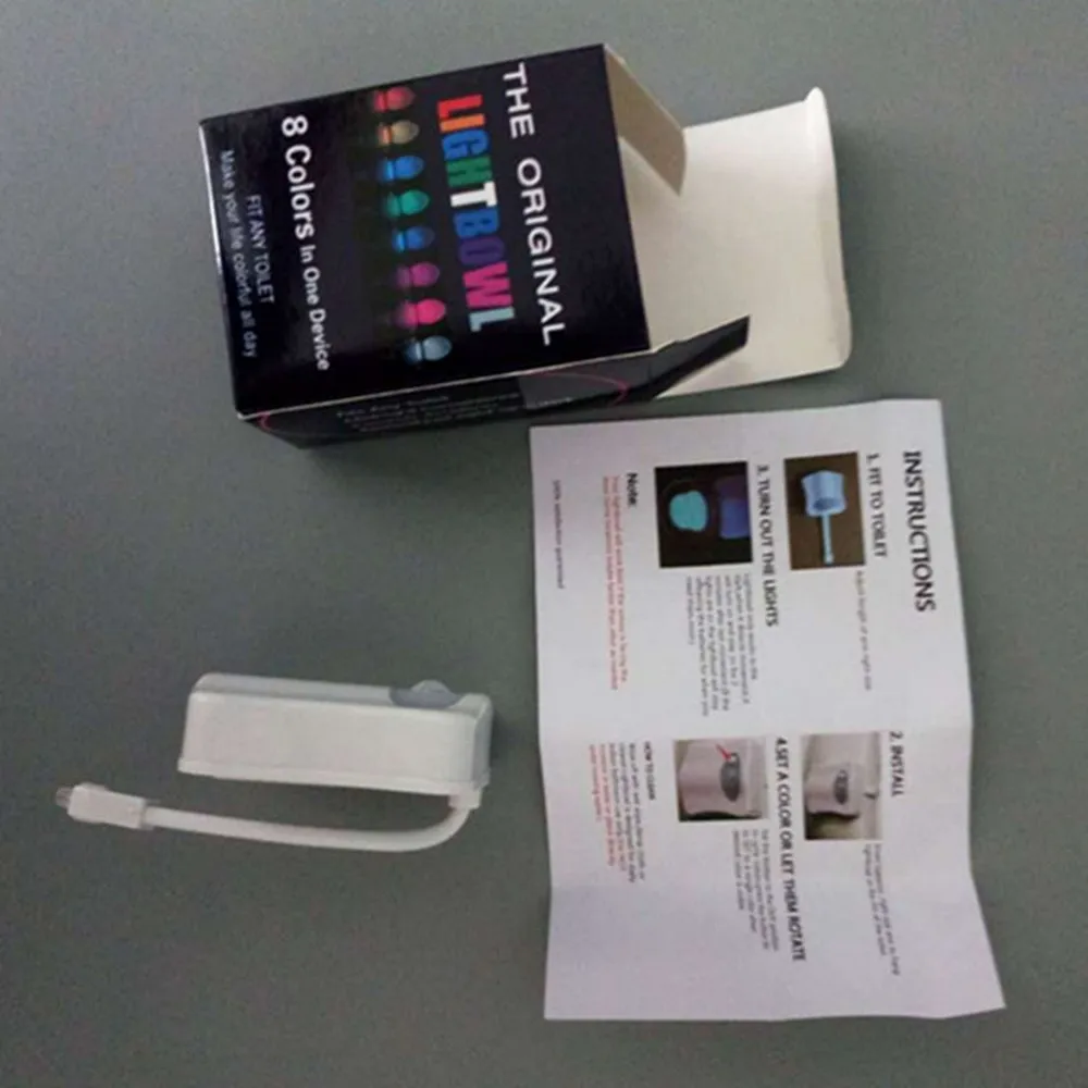 

LED Toilet Light PIR Motion Sensor 8 Colors Toilet Seat Night Light Waterproof WC Backlight For WC LED Luminaria Lamp Wholesale