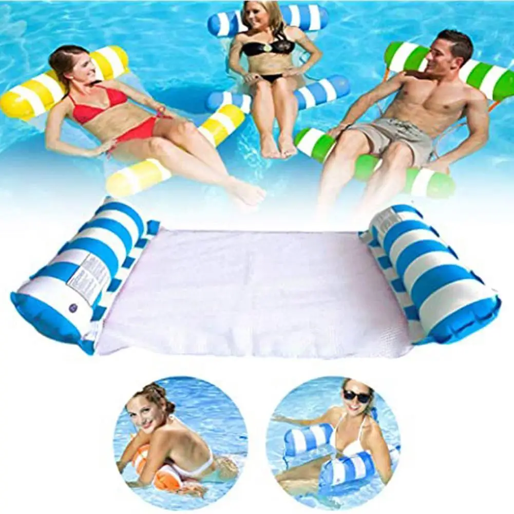 

Summer inflatable foldable floating cushion swimming sports pool water cushion air H3J0
