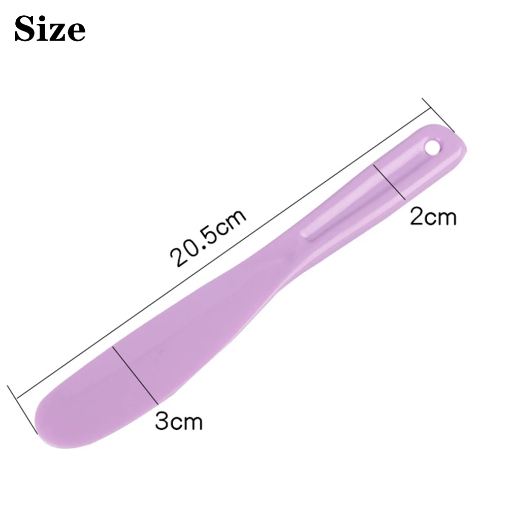 Мини Косметическая лопатка одноразовая изогнутая ложка для макияжа маска крема