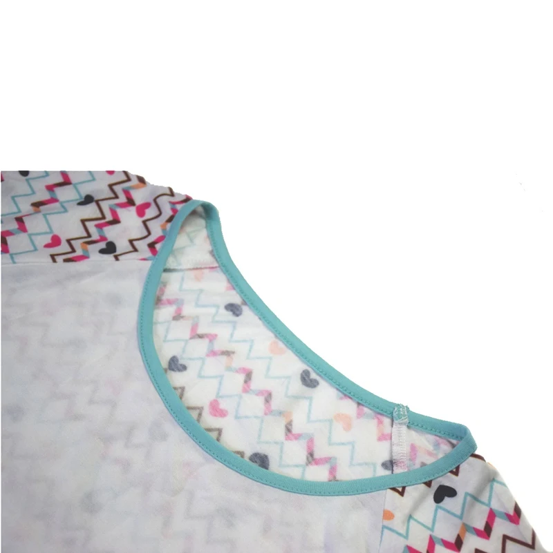 Новая повседневная Пижама для всей семьи Пижамный набор с мультяшным единорогом