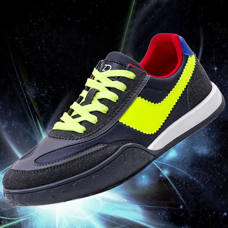 Autumn and winter new men's sneakers stitching upper trend casual shoes fashion young students' mesh shoes