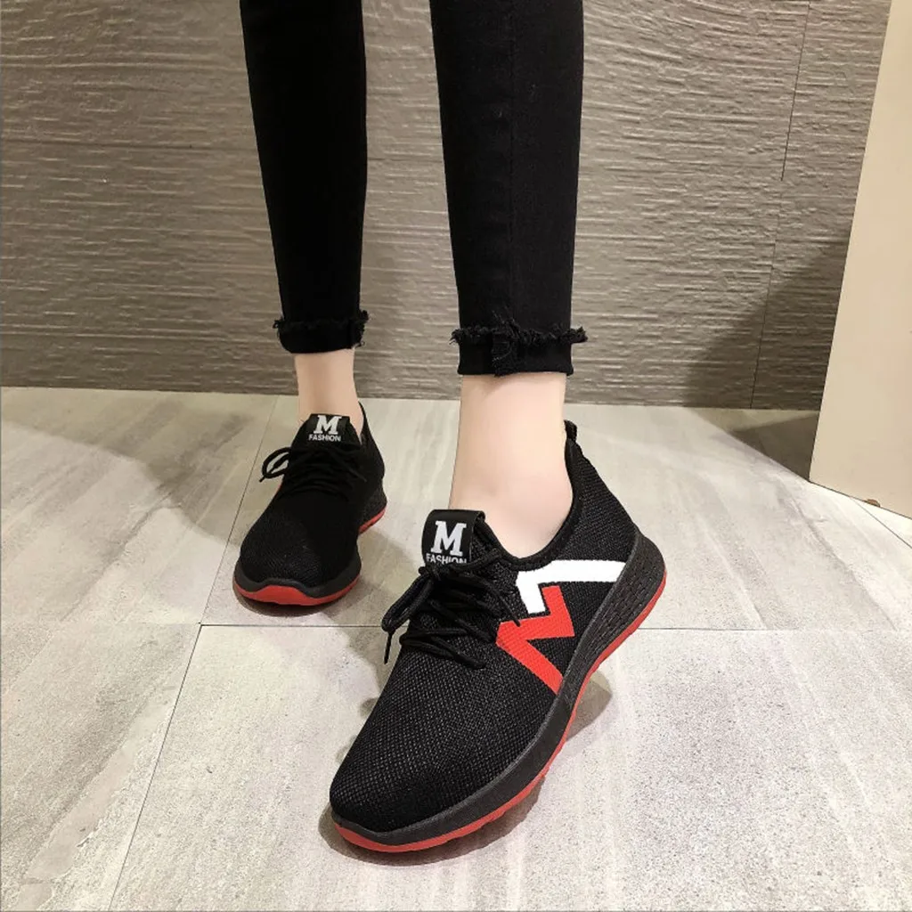 Женские кроссовки с сеткой теплые сетчатые для бега повседневная обувь зима