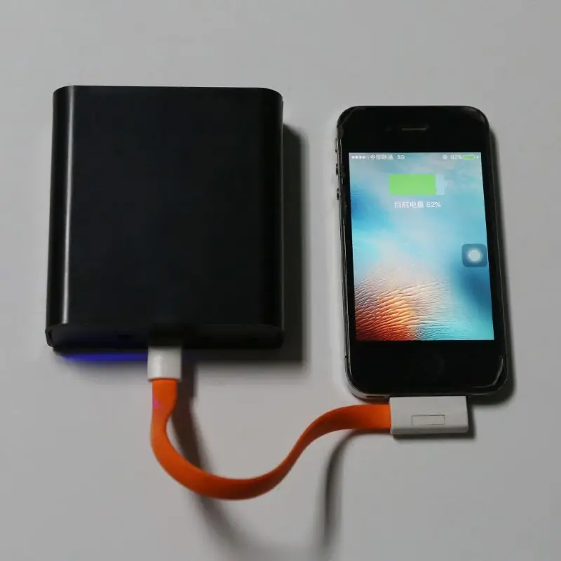 USB DC 8V-24V Output 4x 18650 Batteries DIY Power Bank for Cellphone Router LED | Электроника
