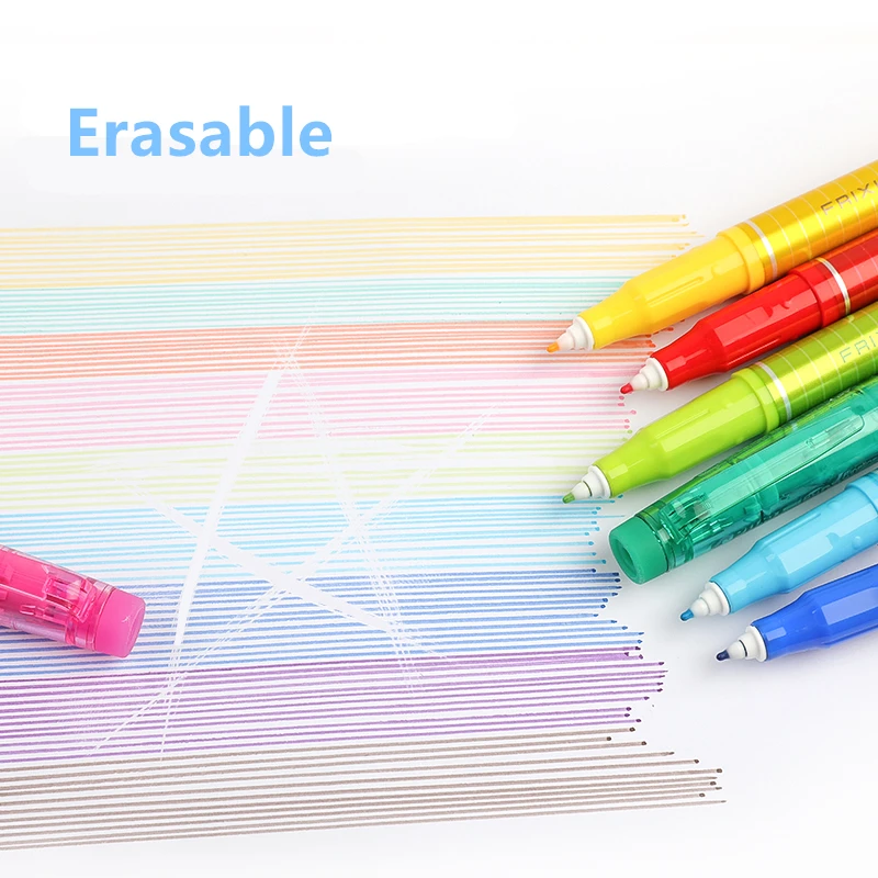 

PILOT DPK-SFFL Friction Rub FRIXION Fineliner Erasable Art Marker Set 0.45mm Watercolor Pens Drawing DIY Graffiti Supplies