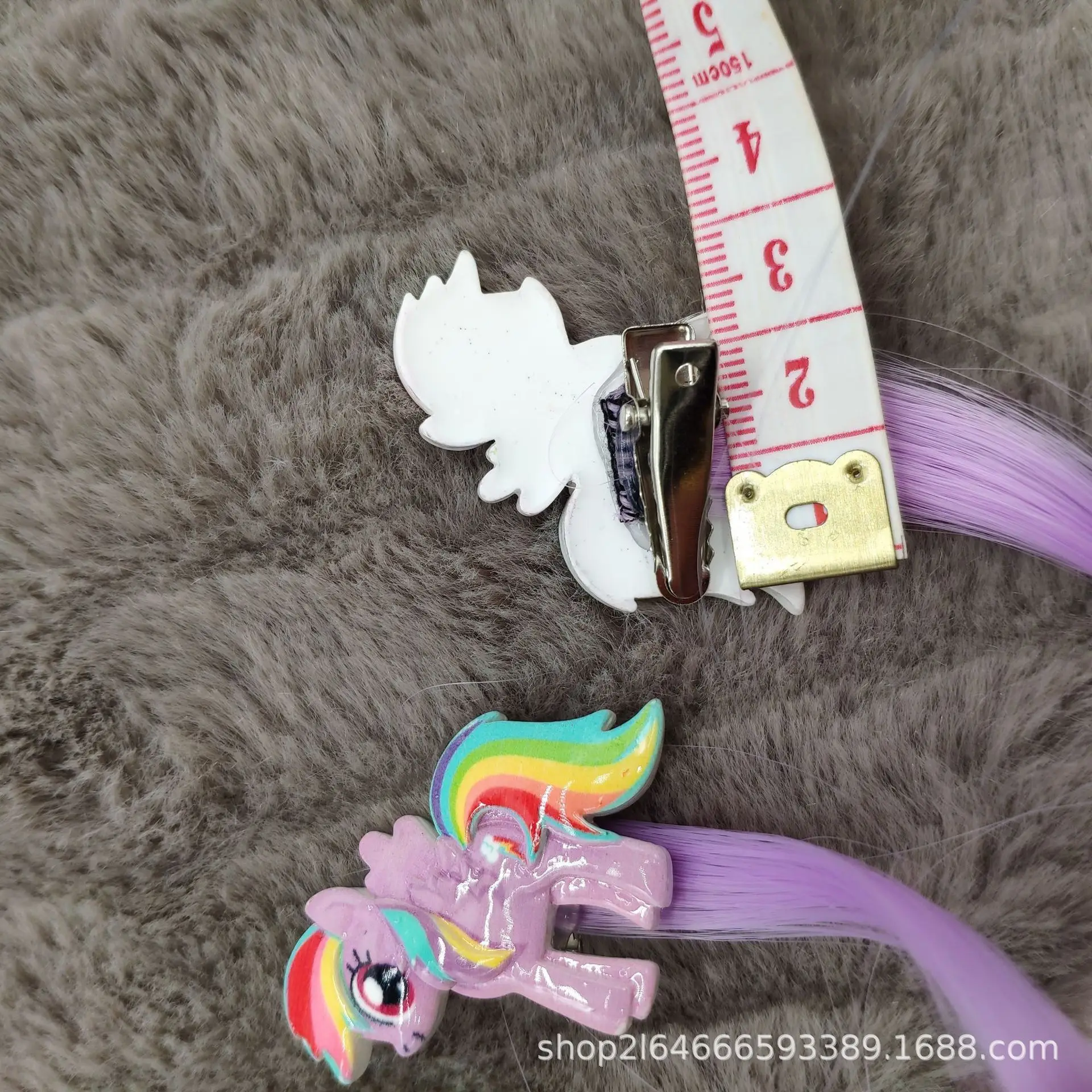 Детские заколки для волос с героями мультфильмов 1 пара милых париков аксессуары