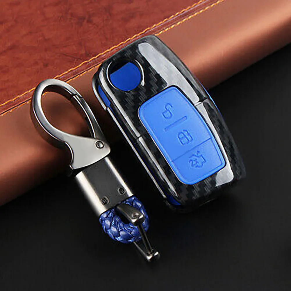 

1PCS Key Case 3 Button Cover For Ford Fiesta Focus Mondeo Falcon Remote
