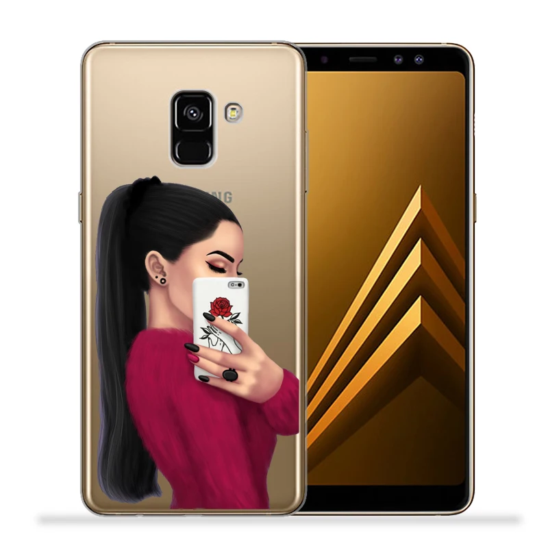 Модный чехол для девушек и женщин Samsung J8 j510 j530 j730 J2 J4 J6 Plus 2018 J3 J5 J7 2017 Etui|Бамперы| |