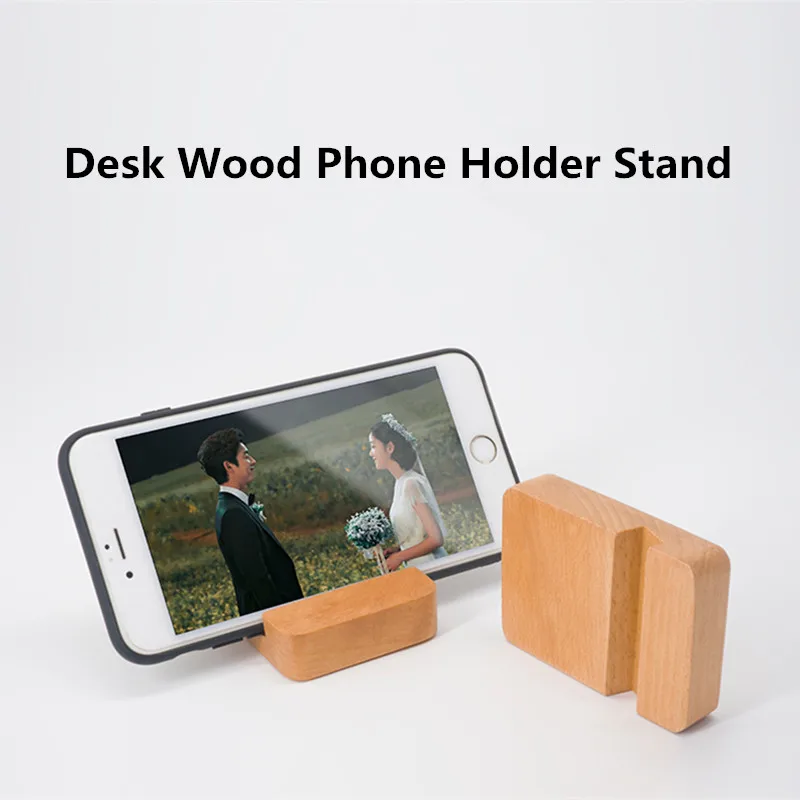 

Деревянная подставка для смартфона, настольная подставка, держатель для телефона, подставка для планшетного ПК, всех мобильных телефонов