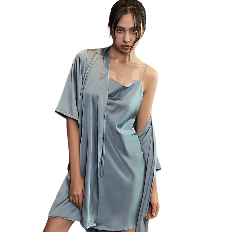 

Комплект пижамный Женский, шелк, цвет в ассортименте, S M L XL XXL, 2 шт/комплект