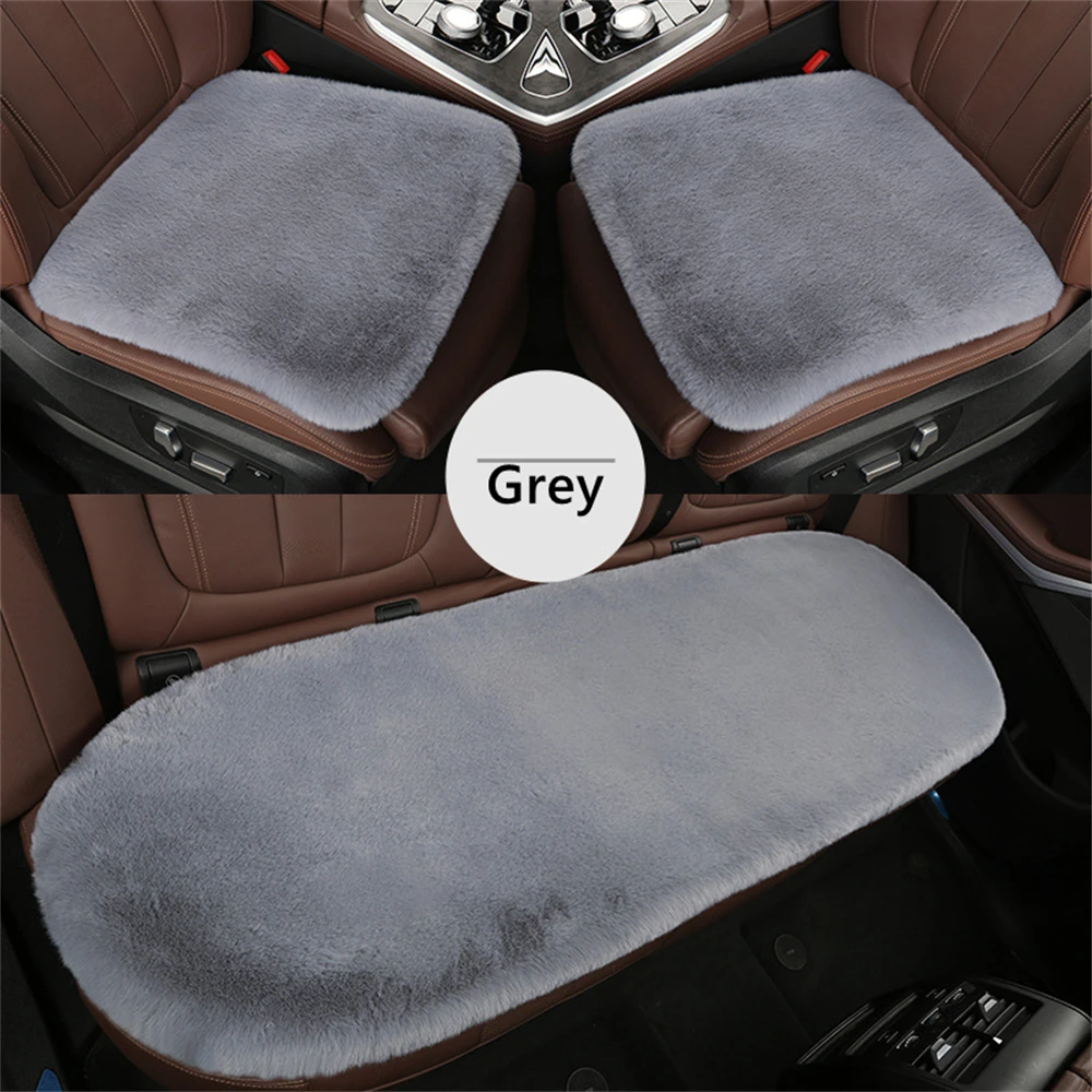 Подушка Sinjayer из искусственного кроличьего меха для FORD Fiesta Focus EDGE Eco-Sport KUGA Escape Taurus