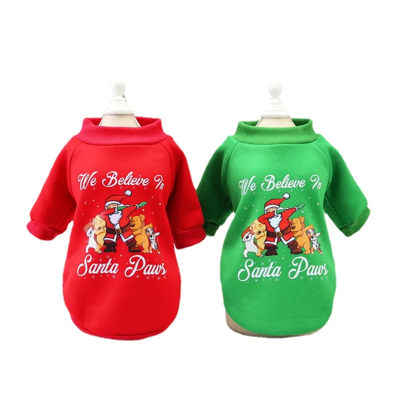 

Pet Dog Clothes Christmasfor Dogs Hoodies ，Winter Warm Sweater Jacket Small Dog Chihuahua French Bulldog Dog Clothing