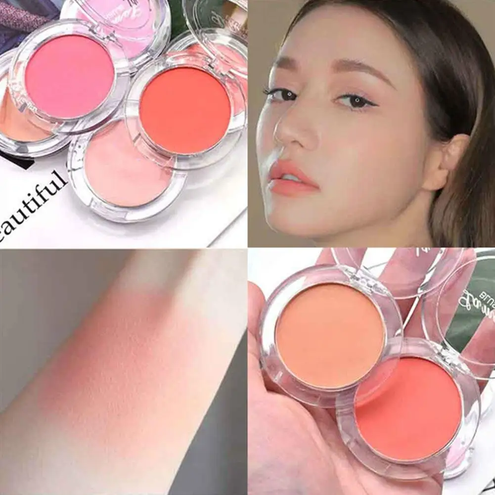 

Milk Tea Blush Peach Pallete 6 Colors Face Mineral Shadow Pink Cheek Contour Pigment Blusher Blusher Makeup Professional Po S2W9