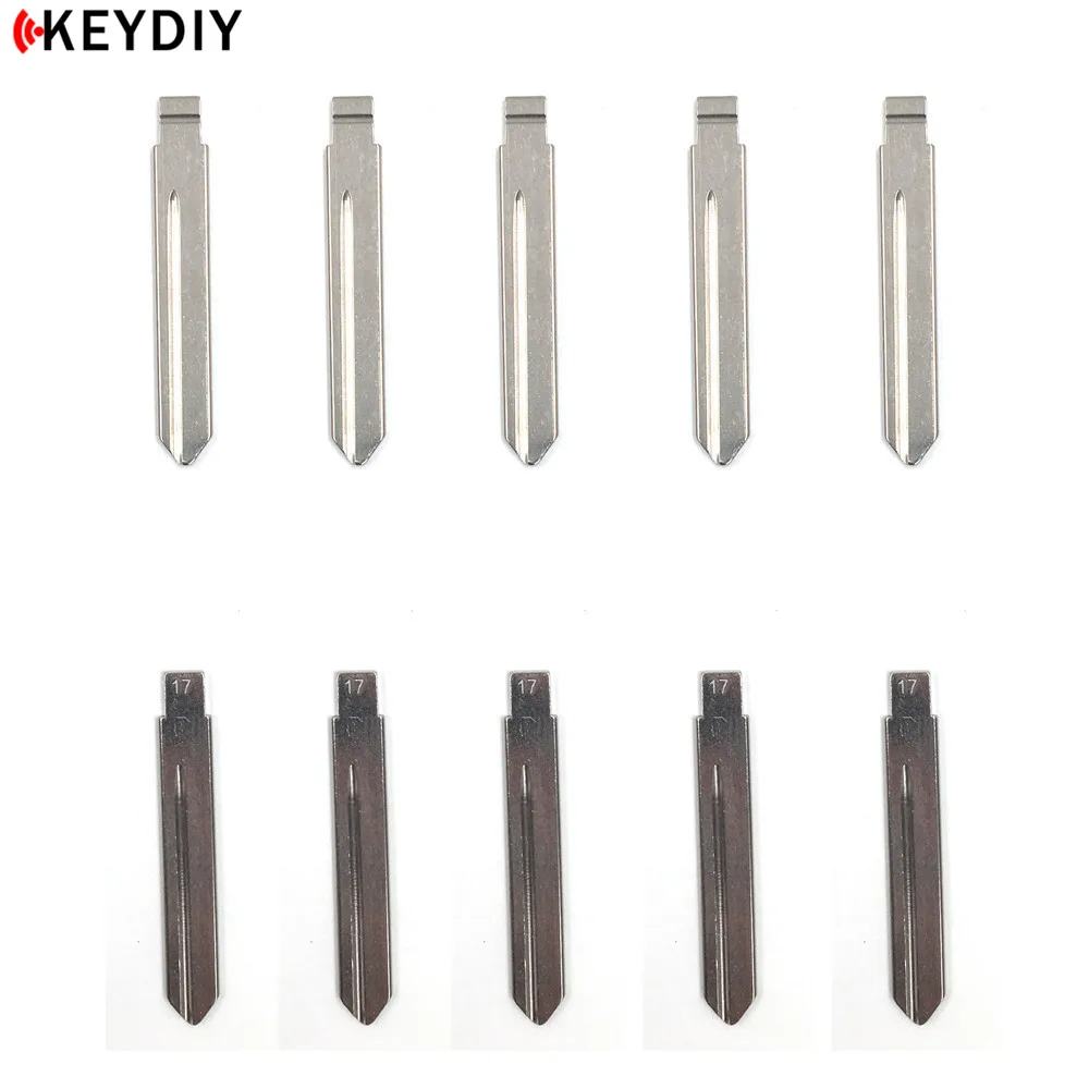 KEYDIY 10 шт./лот Металлические Пустые необработанные пульты дистанционного