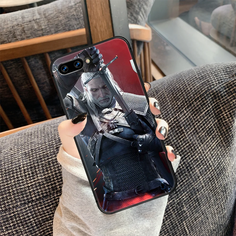 

Witchers game Phone Case Cover Hull For HUAWEI honor 7a 8s 8a 8x 9 9x 10 20 i Lite Pro black Prime Luxury Waterproof Painting