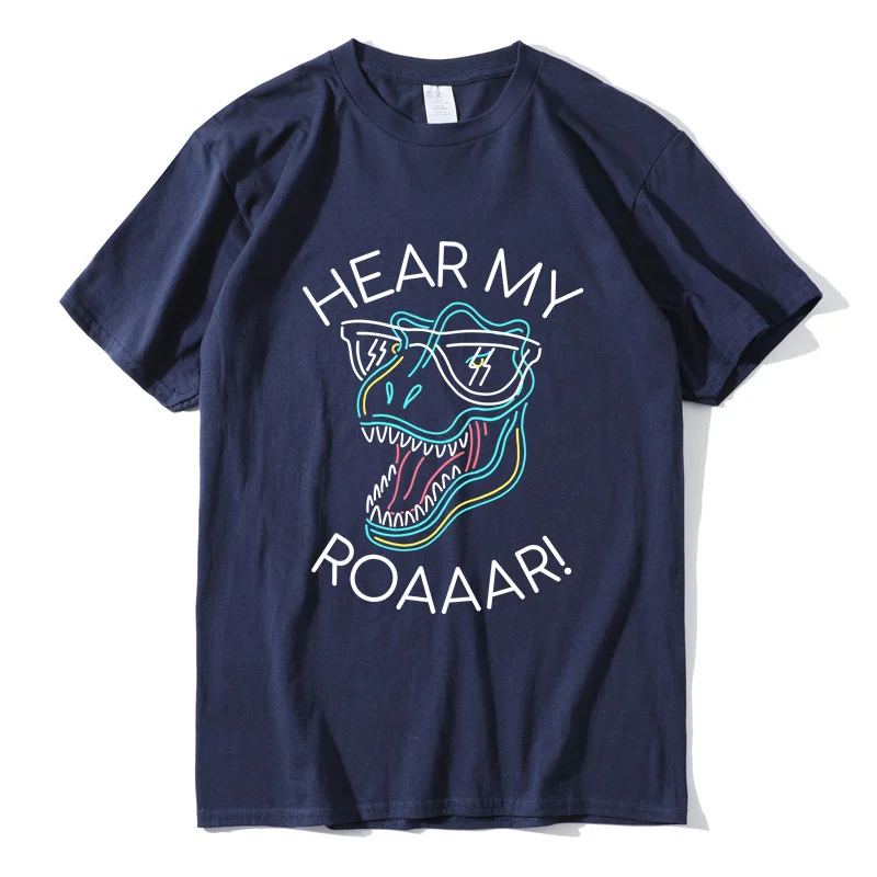 

2021 Summer Punk Hip Hop Rap Short Sleeve, New Dinosaur Park Print Color Logo.The Most Popular T-shirts For Men and Women