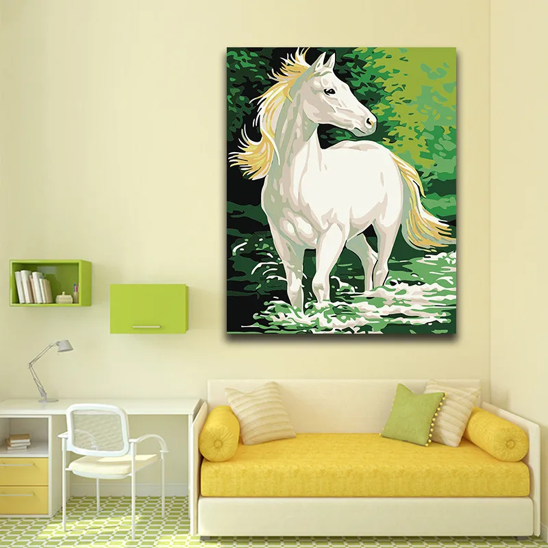 Набор для раскрашивания по номерам с рамкой|Картины номерам| |