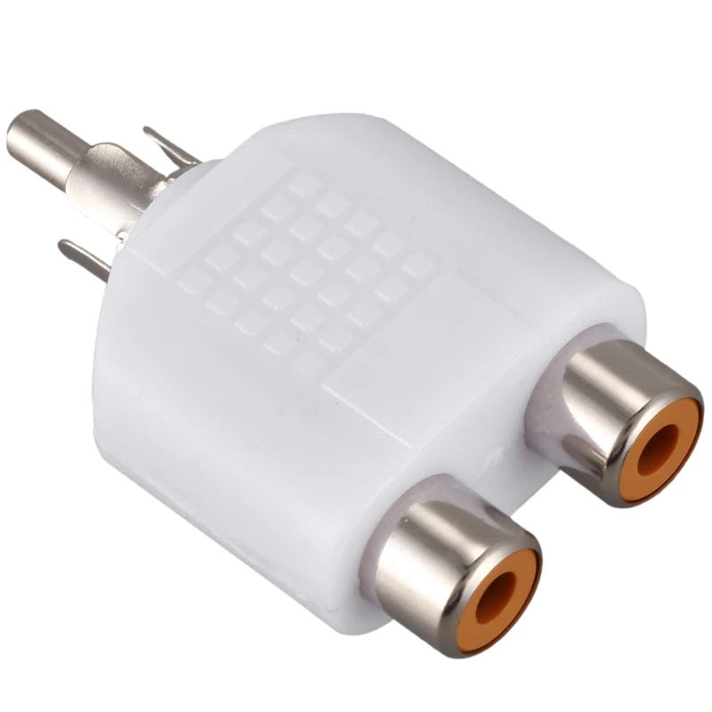 RCA Y сплиттер AV аудио видео разъем конвертер папа к женскому M/F кабель