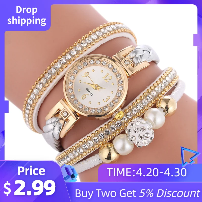 Женские часы Роскошный топ бренд красивые модные браслет женские круглые 2020 femme