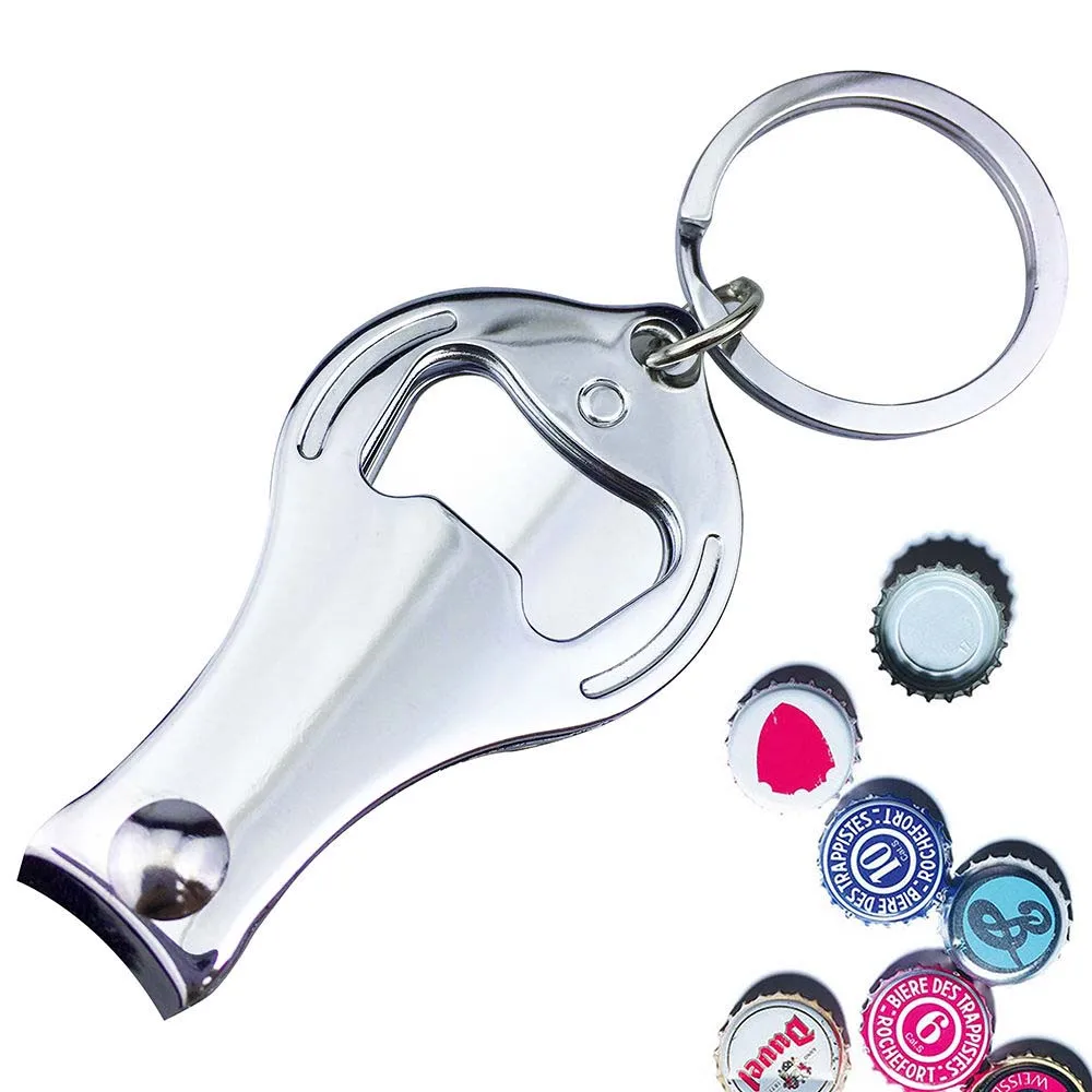 Профессиональные ножницы для ногтей открывалка бутылок из нержавеющей стали
