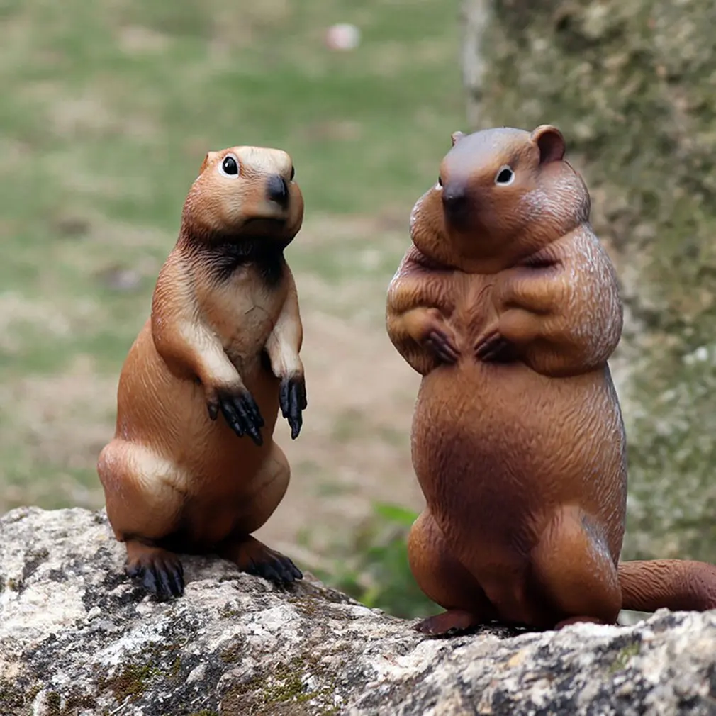 

Wild Animal Model Ground Squirrel Squirrel Chipmunk Forest Grassland Animals Static Hand-made Ornaments