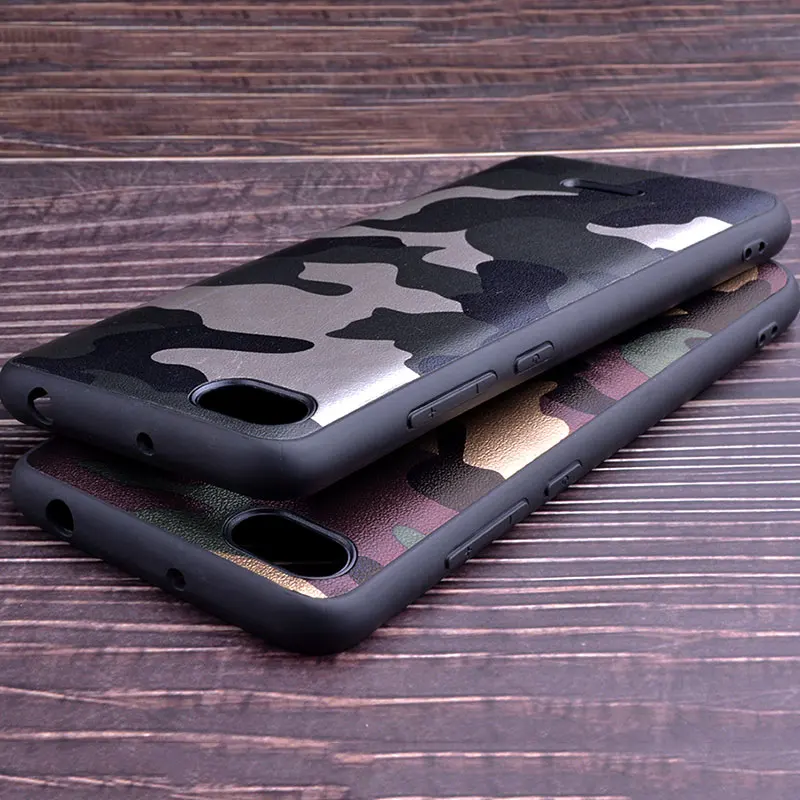 Камуфляжный чехол AIORIA для Xiaomi Redmi 6 6A мягкие ТПУ жесткие поликарбонатные чехлы с
