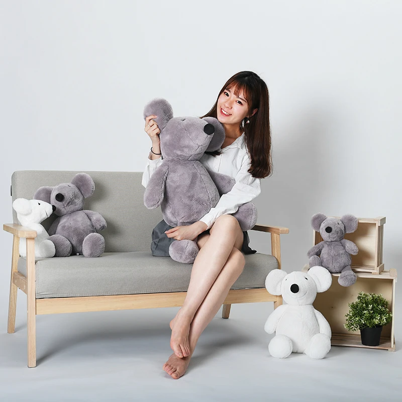 1 шт. плюшевая большая мышь с имитацией уха|Мягкие игрушки животные| |