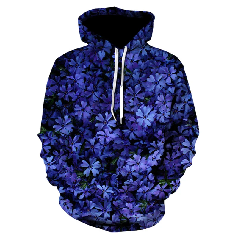 

2021 Sweatshirt 3D Printed Flower Rose Tulip hoodie Casual Fashion Vintage Floral Sunflower hoodie