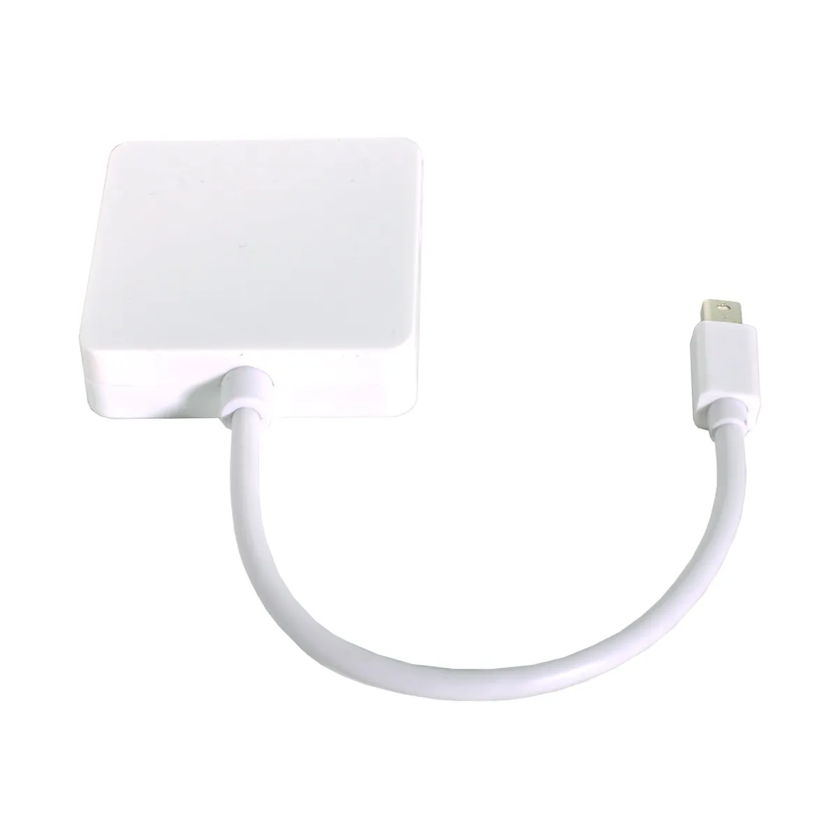 

Square Mini DP Displayport to DVI VGA HDMI-compatible HDTV Adapter 3 in1