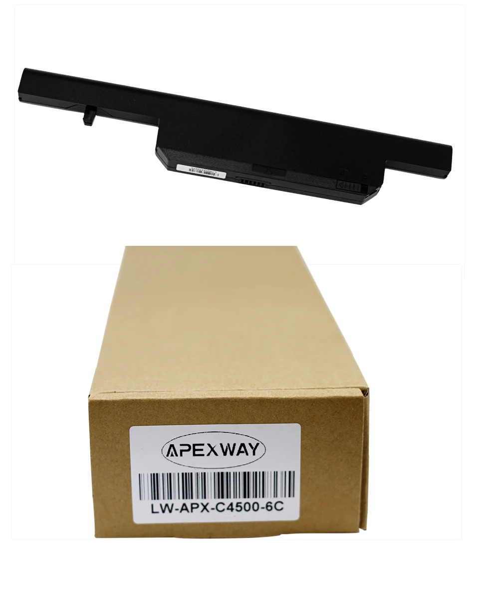 ApexWay 11,1 V аккумулятор ноутбука C4500BAT-6 c4500bat 6 для CLEVO C4100 C4500 C4500Q B4100M B4105 B5130M W150 W170HN A6-87-C480S-4P4